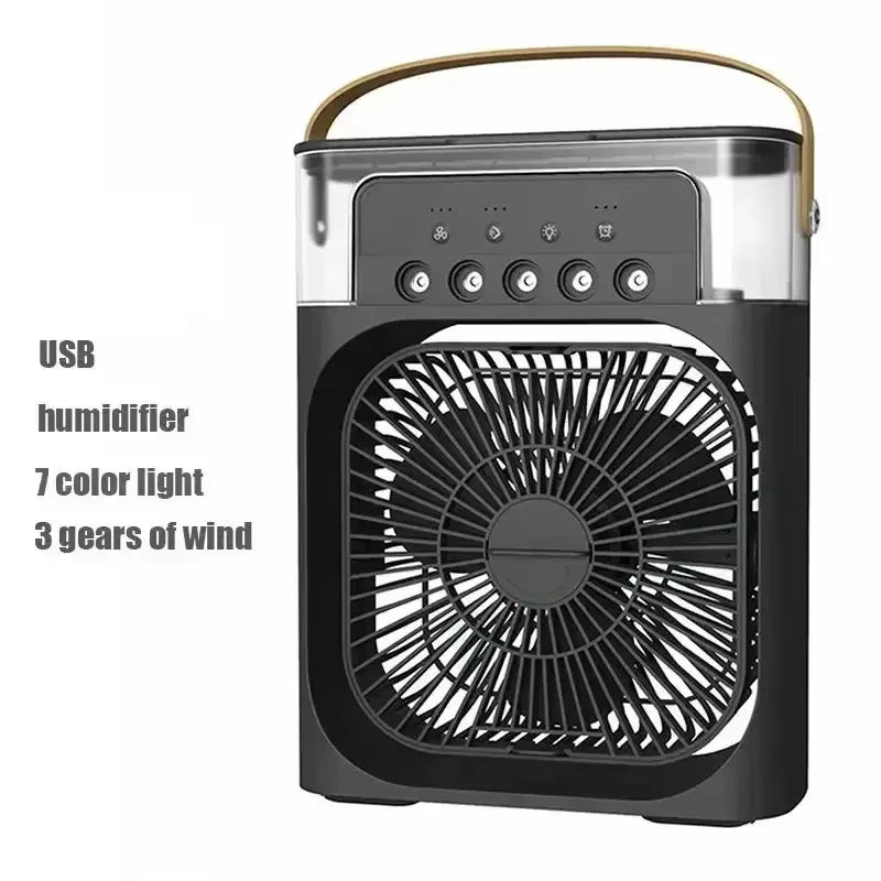 Experience Ultimate Comfort with the 3-in-1 Portable Mini Air Cooler Fan - Your Perfect Home & Office Companion!